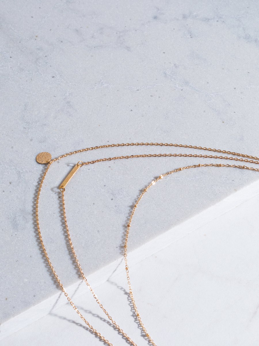Gold Plated Chain Necklace