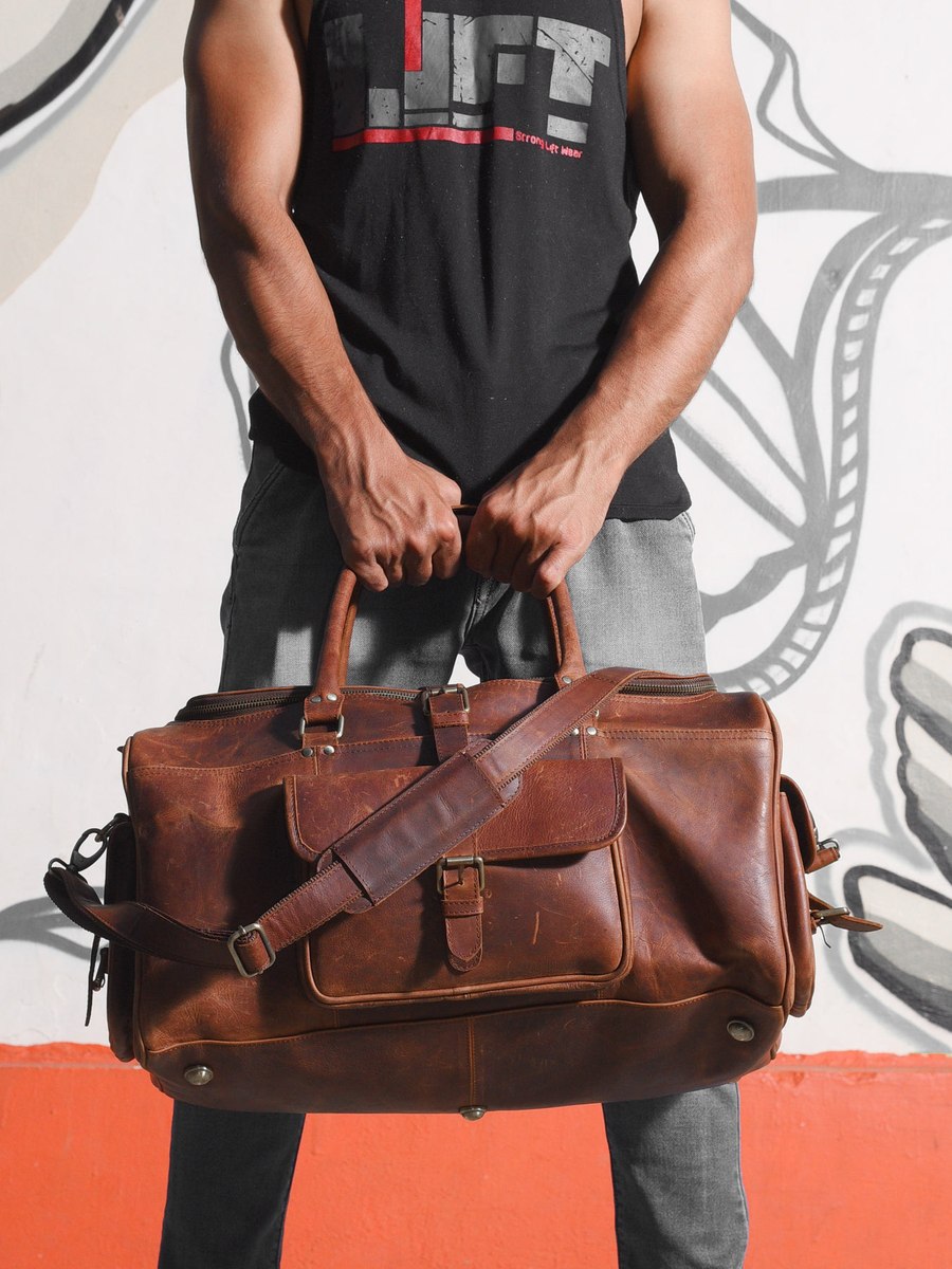 Weekender Leather Duffle