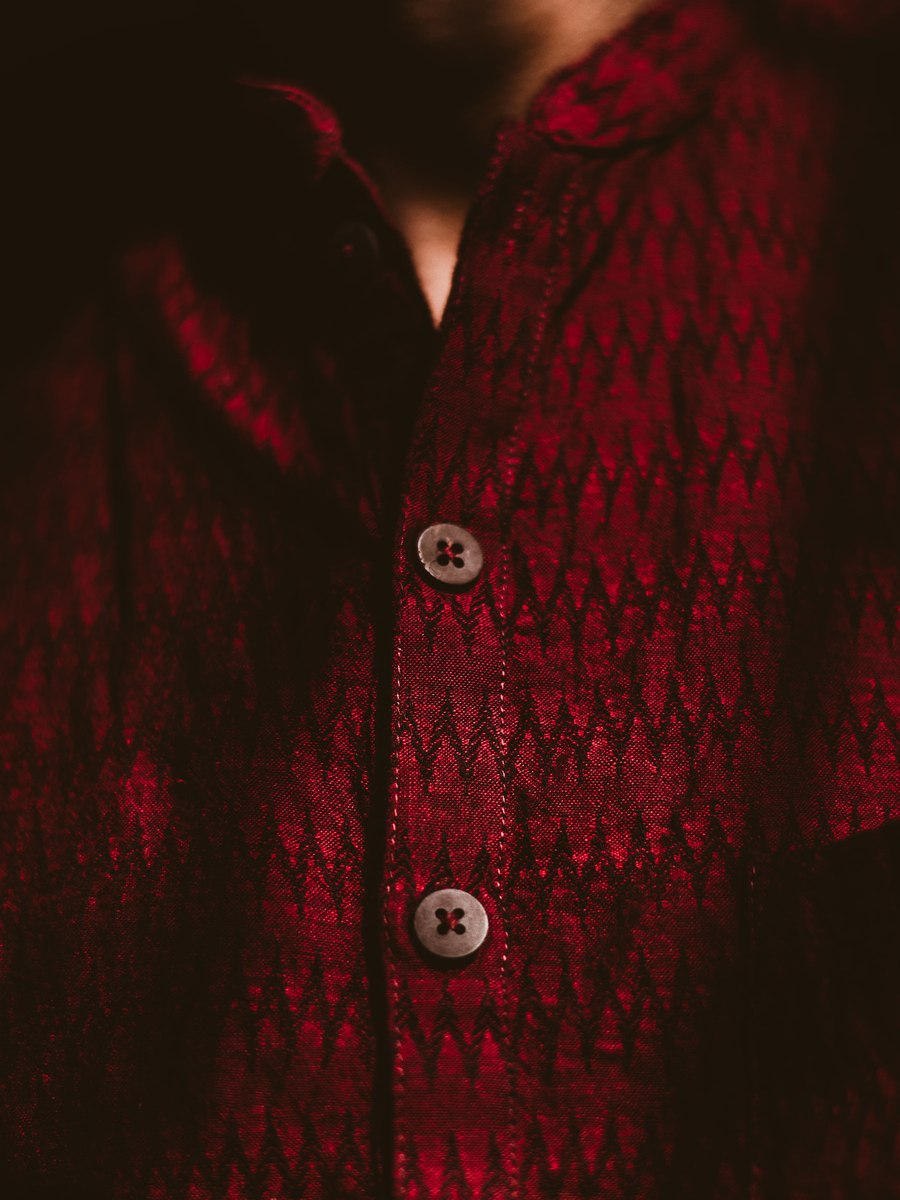 Wooden Button Overshirt